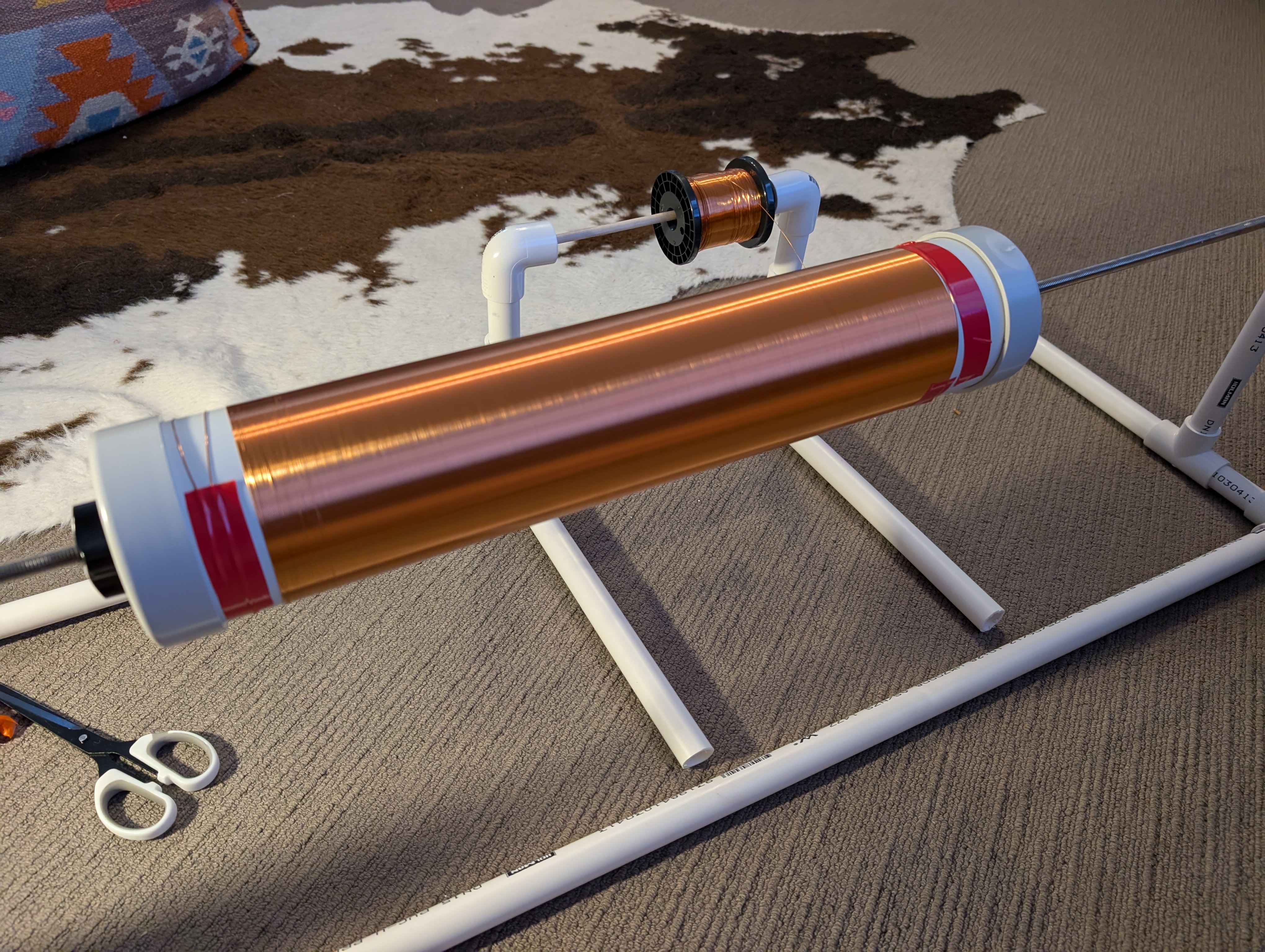 the winding finished